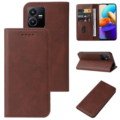Magnetic Closure Leather Phone Case, For Motorola Moto G72, For OPPO Reno6 Pro 5G, For Samsung Galaxy A22e, For vivo Y22s/Y22/Y35, For ZTE Blade A51 Lite/A5 2020, For ZTE Blade A52 2022, For ZTE Blade A72 2022