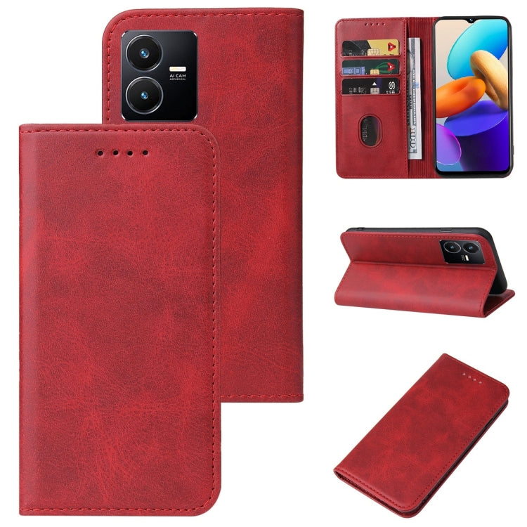 Magnetic Closure Leather Phone Case, For Motorola Moto G72, For OPPO Reno6 Pro 5G, For Samsung Galaxy A22e, For vivo Y22s/Y22/Y35, For ZTE Blade A51 Lite/A5 2020, For ZTE Blade A52 2022, For ZTE Blade A72 2022