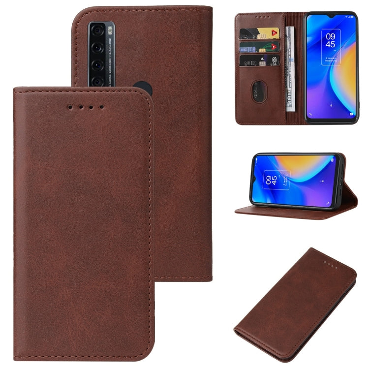 Magnetic Closure Leather Phone Case, For Nokia G60 5G, For TCL 10 SE, For TCL 20 SE, For Xiaomi Poco F4 GT