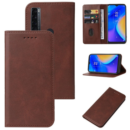 Magnetic Closure Leather Phone Case, For Nokia G60 5G, For TCL 10 SE, For TCL 20 SE, For Xiaomi Poco F4 GT