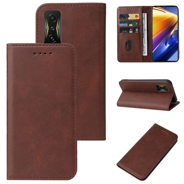 Magnetic Closure Leather Phone Case, For Nokia G60 5G, For TCL 10 SE, For TCL 20 SE, For Xiaomi Poco F4 GT