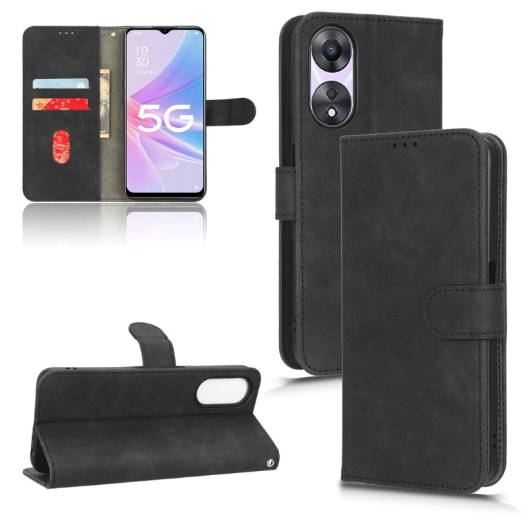 Skin Feel Magnetic Flip Leather Phone Case, For OPPO A58 5G, For Infinix Hot 20i, For Tecno Pop 6, For Nokia X30 5G