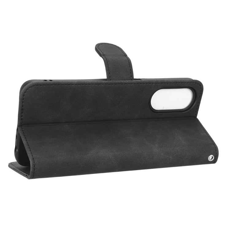 Skin Feel Magnetic Flip Leather Phone Case, For OPPO A58 5G, For Infinix Hot 20i, For Tecno Pop 6, For Nokia X30 5G