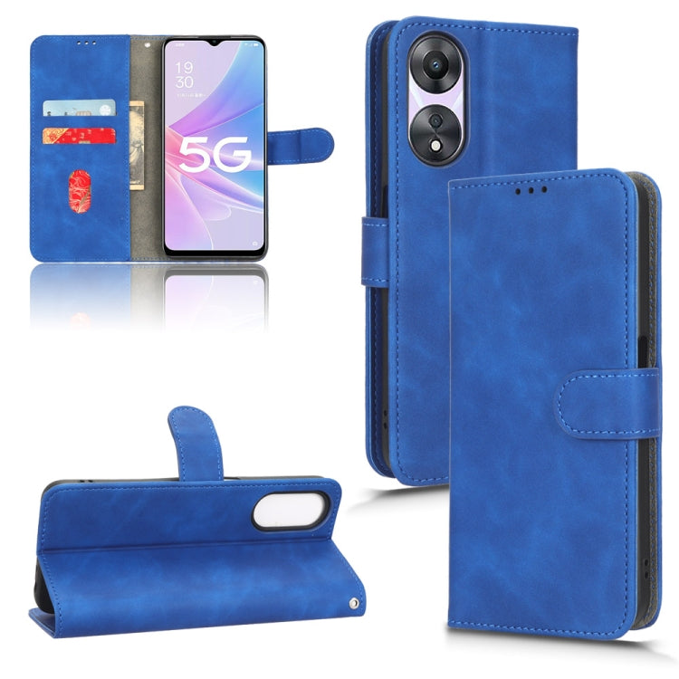 Skin Feel Magnetic Flip Leather Phone Case, For OPPO A58 5G, For Infinix Hot 20i, For Tecno Pop 6, For Nokia X30 5G
