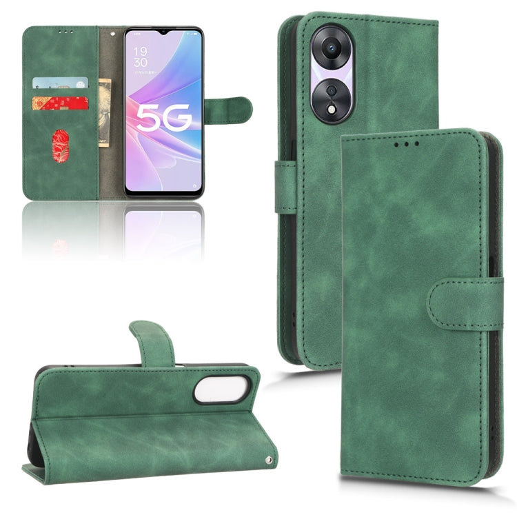 Skin Feel Magnetic Flip Leather Phone Case, For OPPO A58 5G, For Infinix Hot 20i, For Tecno Pop 6, For Nokia X30 5G