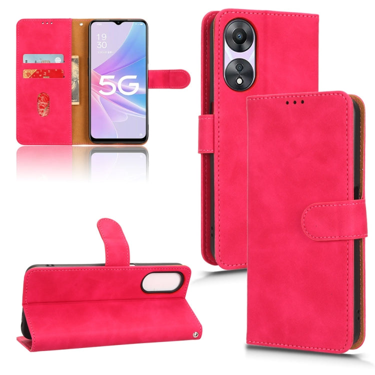 Skin Feel Magnetic Flip Leather Phone Case, For OPPO A58 5G, For Infinix Hot 20i, For Tecno Pop 6, For Nokia X30 5G