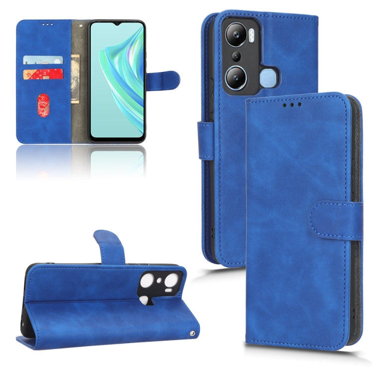 Skin Feel Magnetic Flip Leather Phone Case, For OPPO A58 5G, For Infinix Hot 20i, For Tecno Pop 6, For Nokia X30 5G