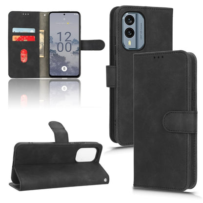 Skin Feel Magnetic Flip Leather Phone Case, For OPPO A58 5G, For Infinix Hot 20i, For Tecno Pop 6, For Nokia X30 5G