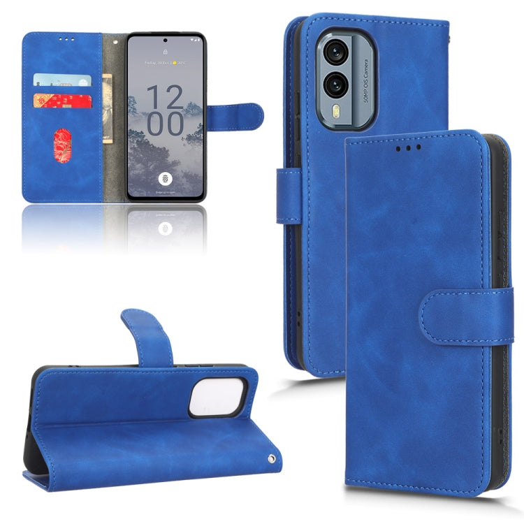 Skin Feel Magnetic Flip Leather Phone Case, For OPPO A58 5G, For Infinix Hot 20i, For Tecno Pop 6, For Nokia X30 5G