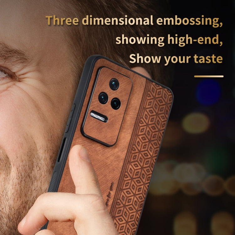 AZNS 3D Embossed Skin Feel Phone Case, For Xiaomi Poco F4 / Redmi K40S, For Xiaomi Redmi K50 / K50 Pro, For Xiaomi Redmi Note 11E 5G, For vivo Y35 4G