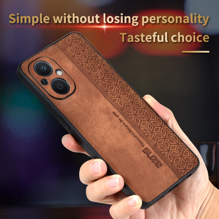 AZNS 3D Embossed Skin Feel Phone Case, For OPPO A96 5G / F21 Pro 5G