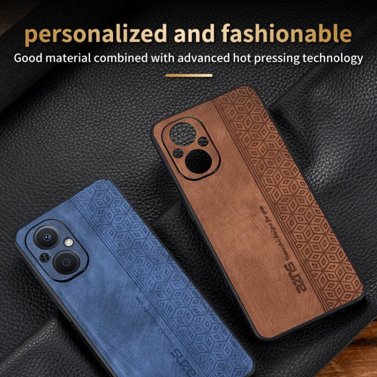AZNS 3D Embossed Skin Feel Phone Case, For OPPO A96 5G / F21 Pro 5G