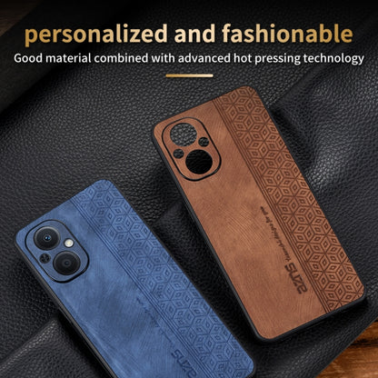 AZNS 3D Embossed Skin Feel Phone Case, For OPPO A96 5G / F21 Pro 5G