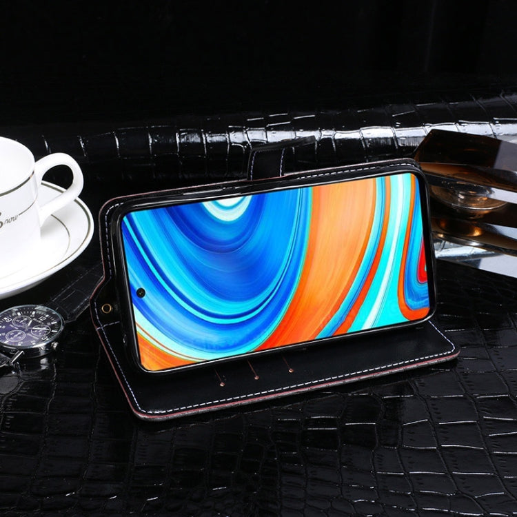 idewei Crocodile Texture Horizontal Flip Leather Case with Holder & Card Slots & Wallet, For Xiaomi Redmi Note 9 Pro, For Xiaomi Redmi Note 9 Pro Max, For Galaxy A11, For Galaxy M31, For Sony Xperia 10 II, For Xiaomi Redmi Note 9S                      ...