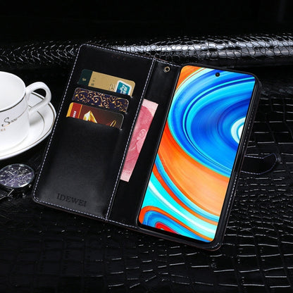 idewei Crocodile Texture Horizontal Flip Leather Case with Holder & Card Slots & Wallet, For Xiaomi Redmi Note 9 Pro, For Xiaomi Redmi Note 9 Pro Max, For Galaxy A11, For Galaxy M31, For Sony Xperia 10 II, For Xiaomi Redmi Note 9S                      ...