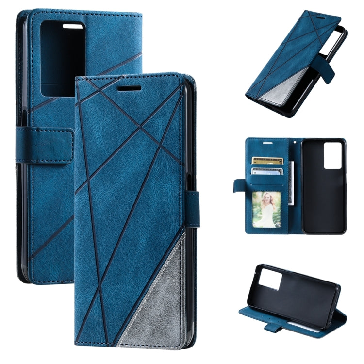 Skin Feel Splicing Leather Phone Case, For OPPO A57 2022, For Realme C30 4G, For Samsung Galaxy S23 5G, For Samsung Galaxy S23+ 5G