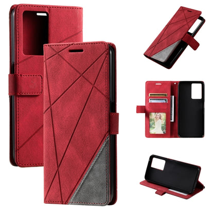 Skin Feel Splicing Leather Phone Case, For OPPO A57 2022, For Realme C30 4G, For Samsung Galaxy S23 5G, For Samsung Galaxy S23+ 5G