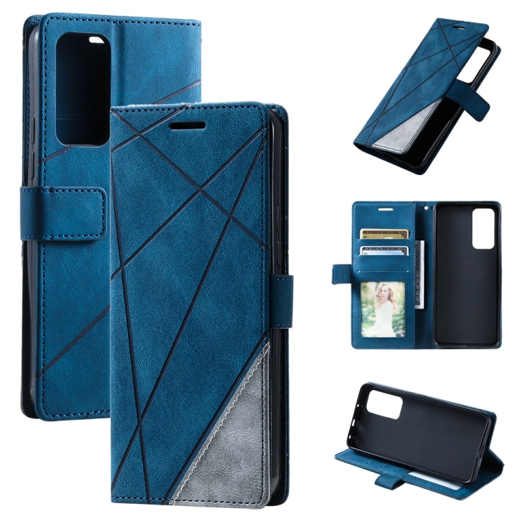 Skin Feel Splicing Leather Phone Case, For Xiaomi 12T / Redmi K50 Ultra, For Samsung Galaxy S23 Ultra 5G, For Xiaomi Redmi 11 Prime 4G, For Samsung Galaxy A14 5G