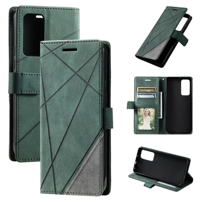 Skin Feel Splicing Leather Phone Case, For Xiaomi 12T / Redmi K50 Ultra, For Samsung Galaxy S23 Ultra 5G, For Xiaomi Redmi 11 Prime 4G, For Samsung Galaxy A14 5G