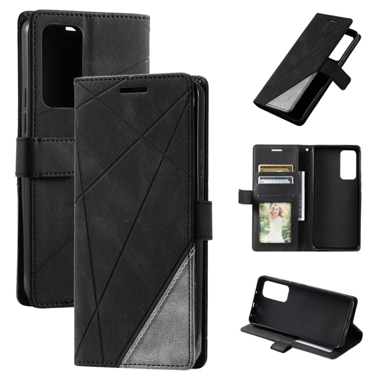 Skin Feel Splicing Leather Phone Case, For Google Pixel 7, For Xiaomi 12 Lite, For Xiaomi Redmi A1, For Google Pixel 7 Pro