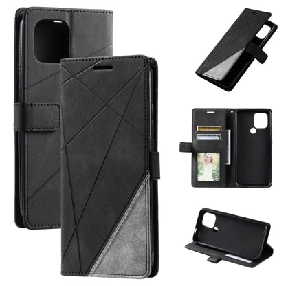 Skin Feel Splicing Leather Phone Case, For Google Pixel 6a, For Xiaomi Redmi A1+
