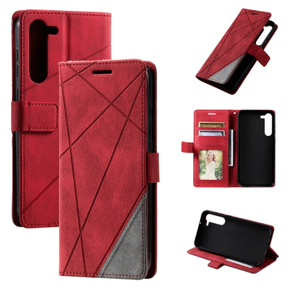 Skin Feel Splicing Leather Phone Case, For OPPO A57 2022, For Realme C30 4G, For Samsung Galaxy S23 5G, For Samsung Galaxy S23+ 5G