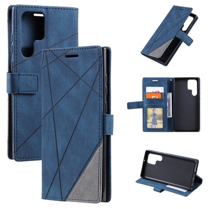 Skin Feel Splicing Leather Phone Case, For Xiaomi 12T / Redmi K50 Ultra, For Samsung Galaxy S23 Ultra 5G, For Xiaomi Redmi 11 Prime 4G, For Samsung Galaxy A14 5G