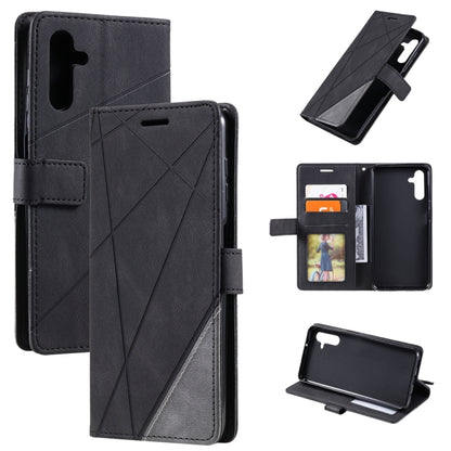 Skin Feel Splicing Leather Phone Case, For Xiaomi 12T / Redmi K50 Ultra, For Samsung Galaxy S23 Ultra 5G, For Xiaomi Redmi 11 Prime 4G, For Samsung Galaxy A14 5G
