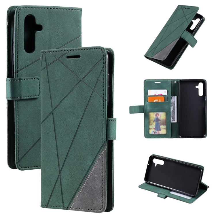 Skin Feel Splicing Leather Phone Case, For Xiaomi 12T / Redmi K50 Ultra, For Samsung Galaxy S23 Ultra 5G, For Xiaomi Redmi 11 Prime 4G, For Samsung Galaxy A14 5G