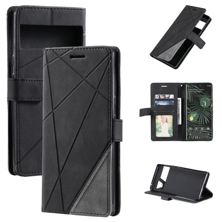 Skin Feel Splicing Leather Phone Case, For Google Pixel 7, For Xiaomi 12 Lite, For Xiaomi Redmi A1, For Google Pixel 7 Pro