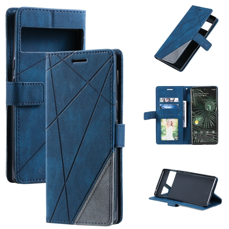 Skin Feel Splicing Leather Phone Case, For Google Pixel 7, For Xiaomi 12 Lite, For Xiaomi Redmi A1, For Google Pixel 7 Pro