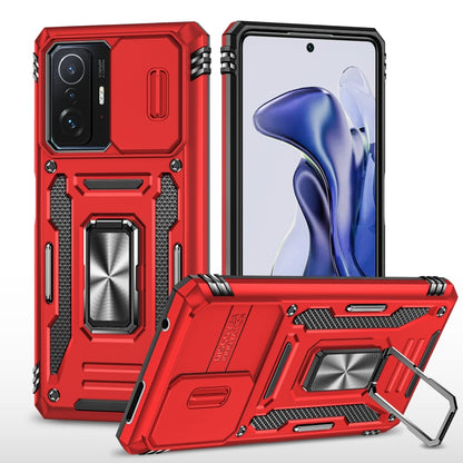Armor PC + TPU Camera Shield Phone Case, For Xiaomi 11T, For Xiaomi Poco X4 Pro 5G, For Xiaomi Redmi 10, For Xiaomi Redmi 10C