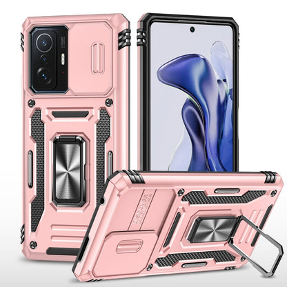 Armor PC + TPU Camera Shield Phone Case, For Xiaomi 11T, For Xiaomi Poco X4 Pro 5G, For Xiaomi Redmi 10, For Xiaomi Redmi 10C