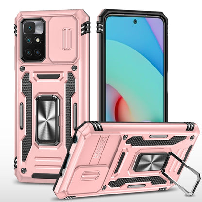 Armor PC + TPU Camera Shield Phone Case, For Xiaomi 11T, For Xiaomi Poco X4 Pro 5G, For Xiaomi Redmi 10, For Xiaomi Redmi 10C