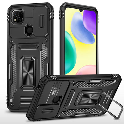 Armor PC + TPU Camera Shield Phone Case, For Xiaomi 11T, For Xiaomi Poco X4 Pro 5G, For Xiaomi Redmi 10, For Xiaomi Redmi 10C