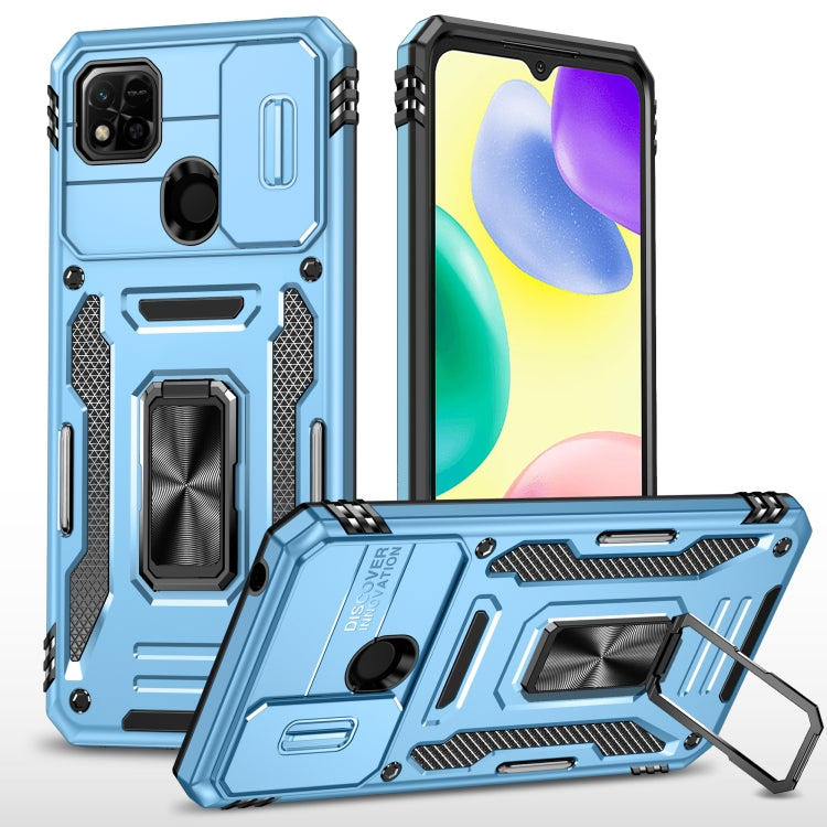 Armor PC + TPU Camera Shield Phone Case, For Xiaomi 11T, For Xiaomi Poco X4 Pro 5G, For Xiaomi Redmi 10, For Xiaomi Redmi 10C