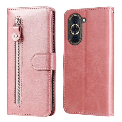 Calf Texture Zipper Leather Phone Case, For Huawei nova 10 SE, For Huawei nova 10, For Huawei nova 10 Pro, For OPPO A58 5G