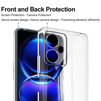 imak Wing II Pro Series Wear-resisting Crystal Phone Protective Case, For Xiaomi Redmi Note 12 China, For Xiaomi Redmi Note 12 Pro 5G China, For Xiaomi Redmi Note 12 Pro+ 5G India