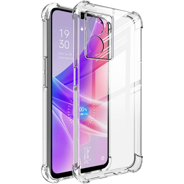 imak Shockproof Airbag TPU Phone Case, For Honor X30 5G/Magic4 Lite 5G/X40 GT 5G, For OnePlus Nord N300 5G, For OPPO K10 5G India/A77 5G 2022/A57 5G 2022, For Realme Narzo 50 5G/Q5i 5G/V23 5G/V23i 5G, For Xiaomi Redmi Note 12 China                     ...