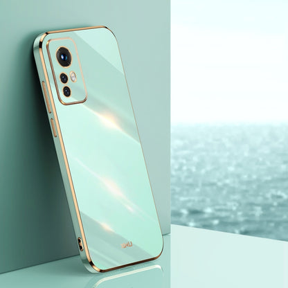 XINLI Straight Edge 6D Electroplate TPU Phone Case, For Xiaomi 12, For Xiaomi 12T Pro, For Xiaomi 12 Lite