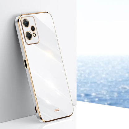 XINLI Straight Edge 6D Electroplate TPU Phone Case, For OPPO K10x, For Realme GT2 Explorer Master 5G, For Realme 9i