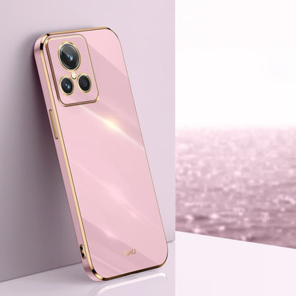 XINLI Straight Edge 6D Electroplate TPU Phone Case, For OPPO K10x, For Realme GT2 Explorer Master 5G, For Realme 9i