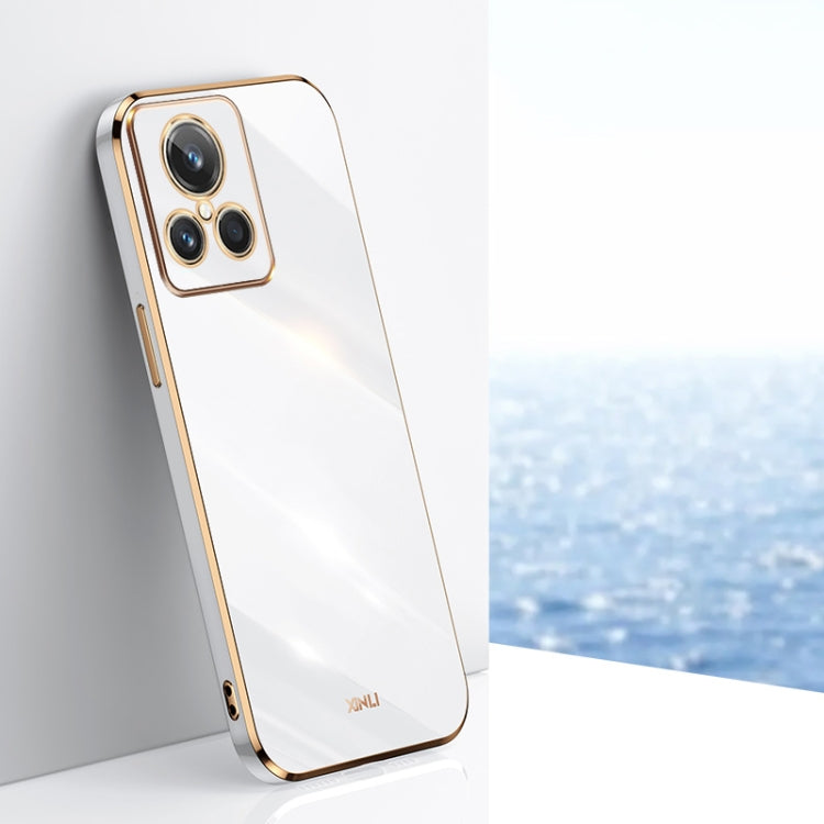 XINLI Straight Edge 6D Electroplate TPU Phone Case, For OPPO K10x, For Realme GT2 Explorer Master 5G, For Realme 9i