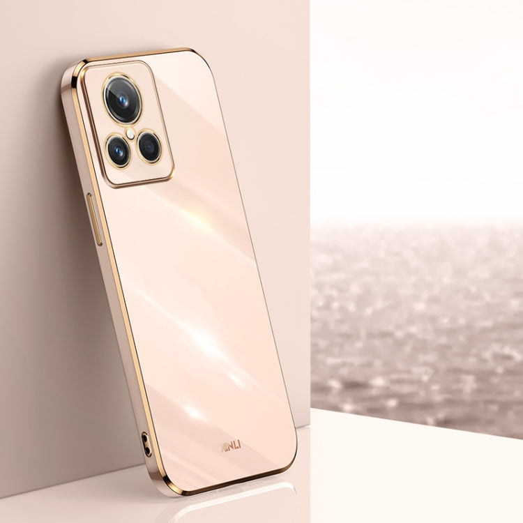 XINLI Straight Edge 6D Electroplate TPU Phone Case, For OPPO K10x, For Realme GT2 Explorer Master 5G, For Realme 9i