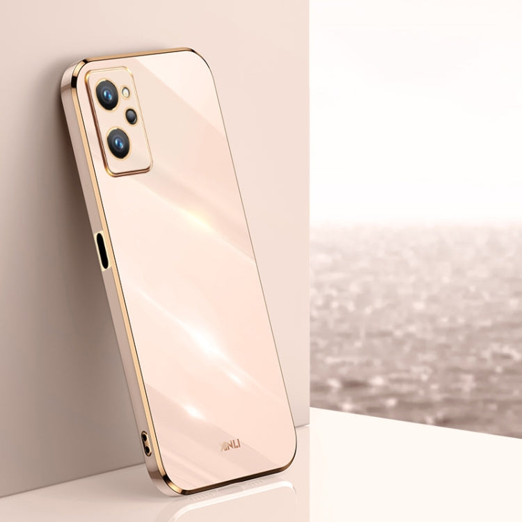 XINLI Straight Edge 6D Electroplate TPU Phone Case, For OPPO K10x, For Realme GT2 Explorer Master 5G, For Realme 9i