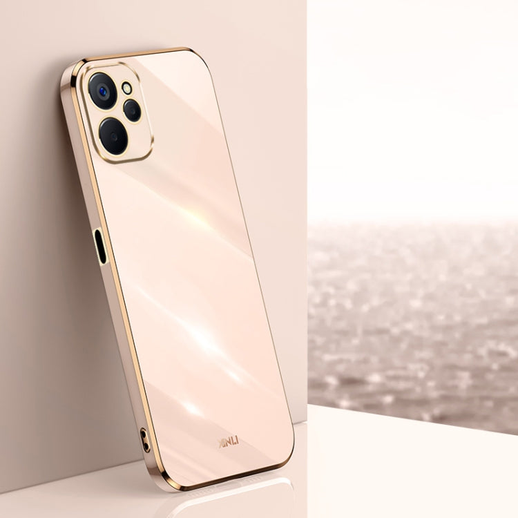 XINLI Straight Edge 6D Electroplate TPU Phone Case, For Realme 9i 5G, For Realme 9 Pro, For Realme C20