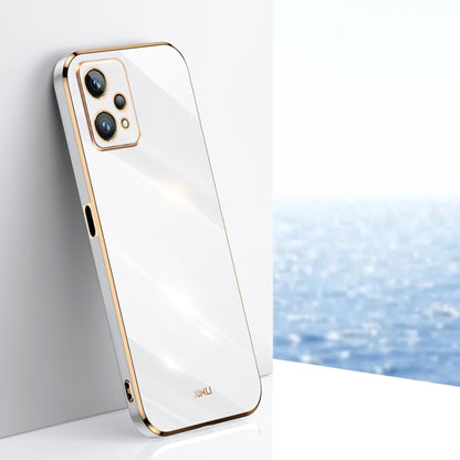 XINLI Straight Edge 6D Electroplate TPU Phone Case, For Realme 9i 5G, For Realme 9 Pro, For Realme C20