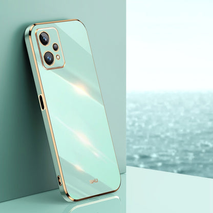 XINLI Straight Edge 6D Electroplate TPU Phone Case, For Realme 9i 5G, For Realme 9 Pro, For Realme C20