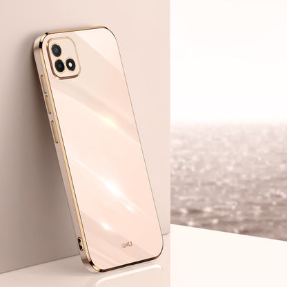 XINLI Straight Edge 6D Electroplate TPU Phone Case, For Realme 9i 5G, For Realme 9 Pro, For Realme C20