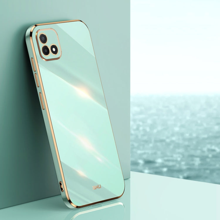 XINLI Straight Edge 6D Electroplate TPU Phone Case, For Realme 9i 5G, For Realme 9 Pro, For Realme C20